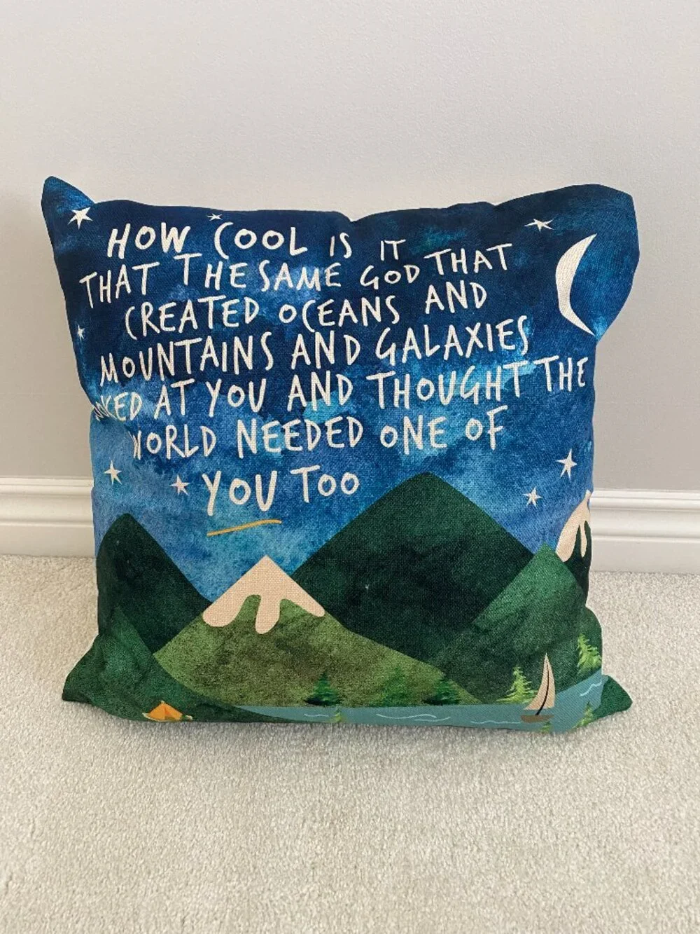 Inspirational Decorative Throw Pillow